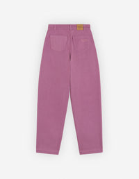 Pantalon droit brodé en denim - Blossom