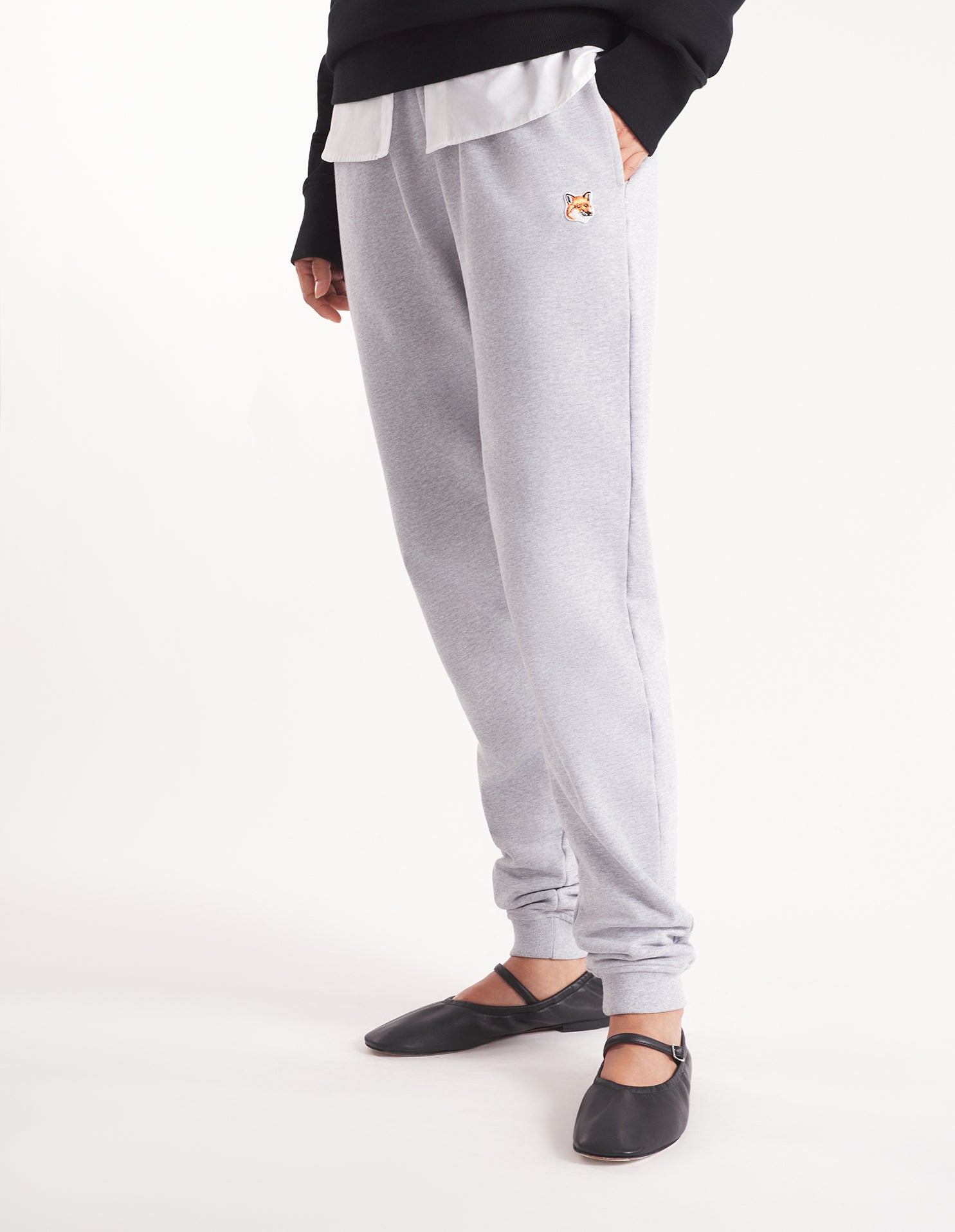 Pantalon de survêtement avec écusson - Light Grey Melange