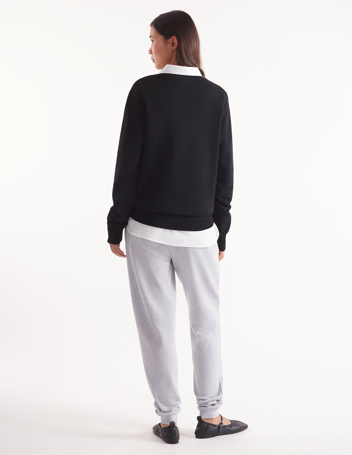 Pantalon de survêtement avec écusson - Light Grey Melange