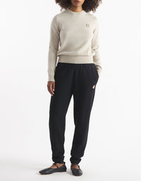 Pantalon de survêtement avec écusson - Black