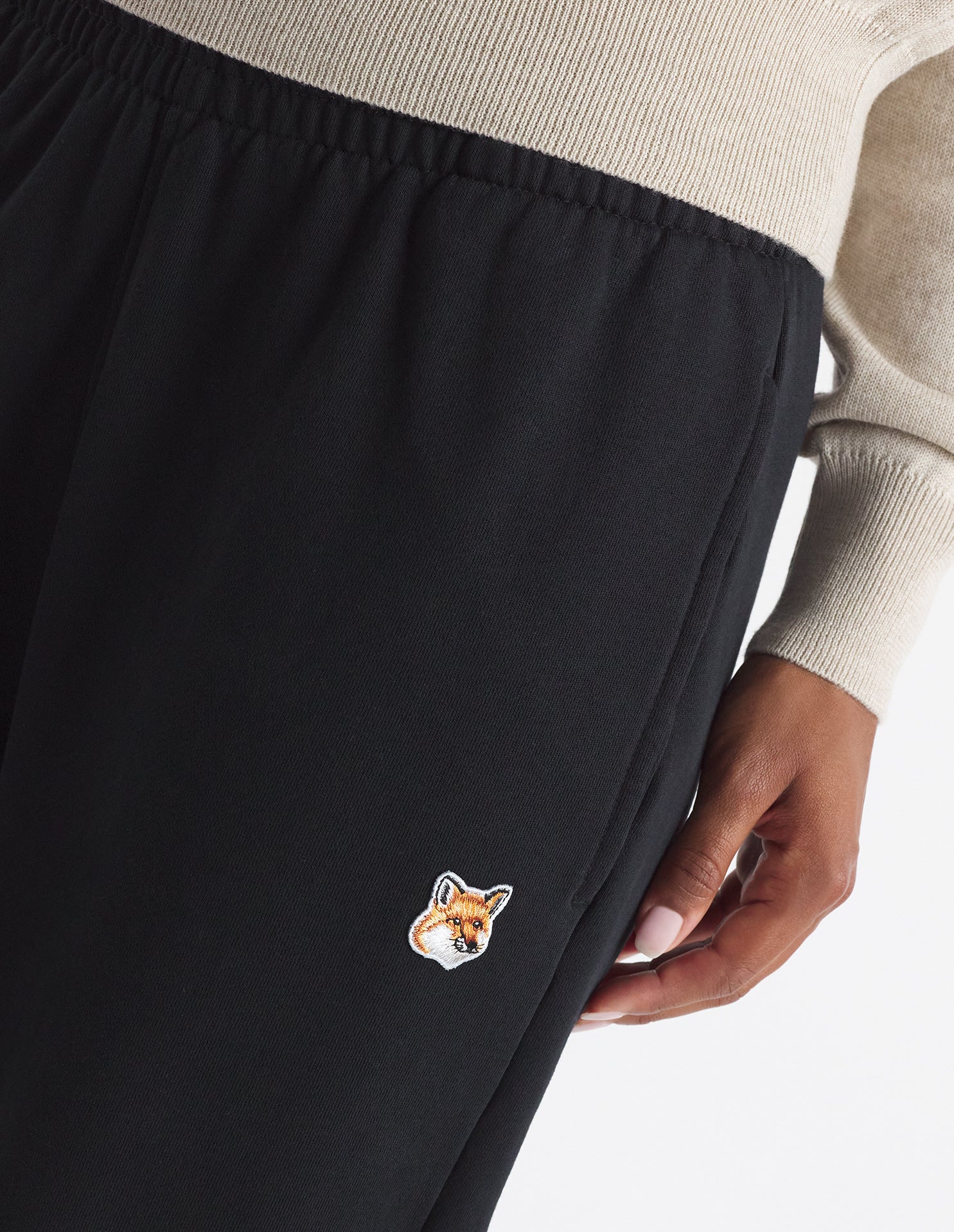 Pantalon de survêtement avec écusson - Black