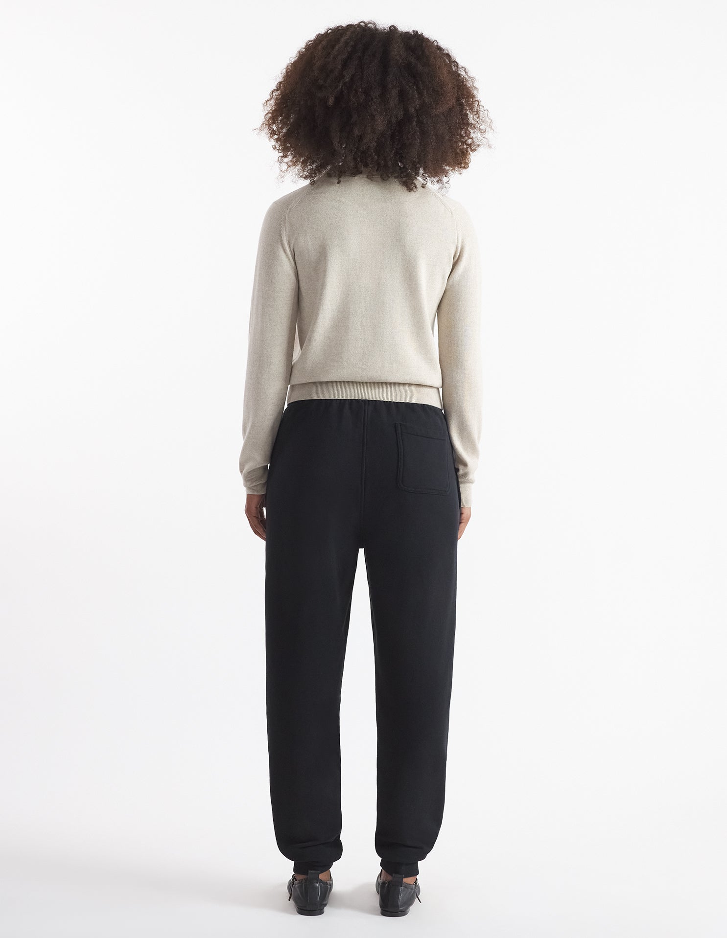 Pantalon de survêtement avec écusson - Black