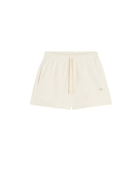 Baby Fox tracksuit shorts with badge - Marble