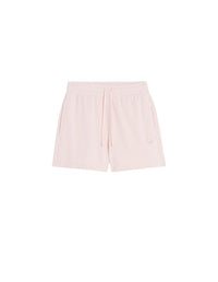 Baby Fox tracksuit shorts with patch - Rosewater