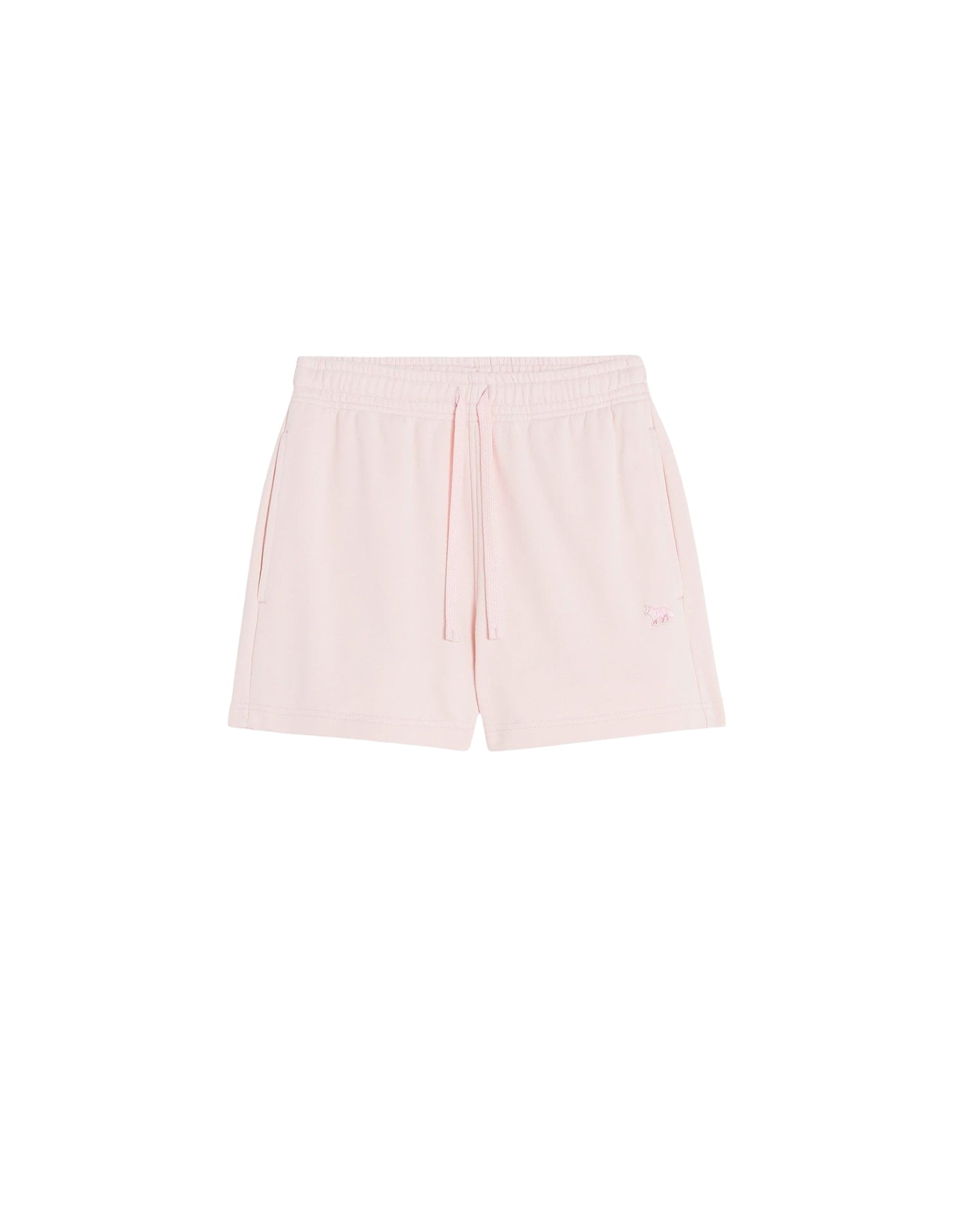 Baby Fox tracksuit shorts with patch - Rosewater