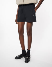 Baby Fox Patch Regular Jog Shorts - Black