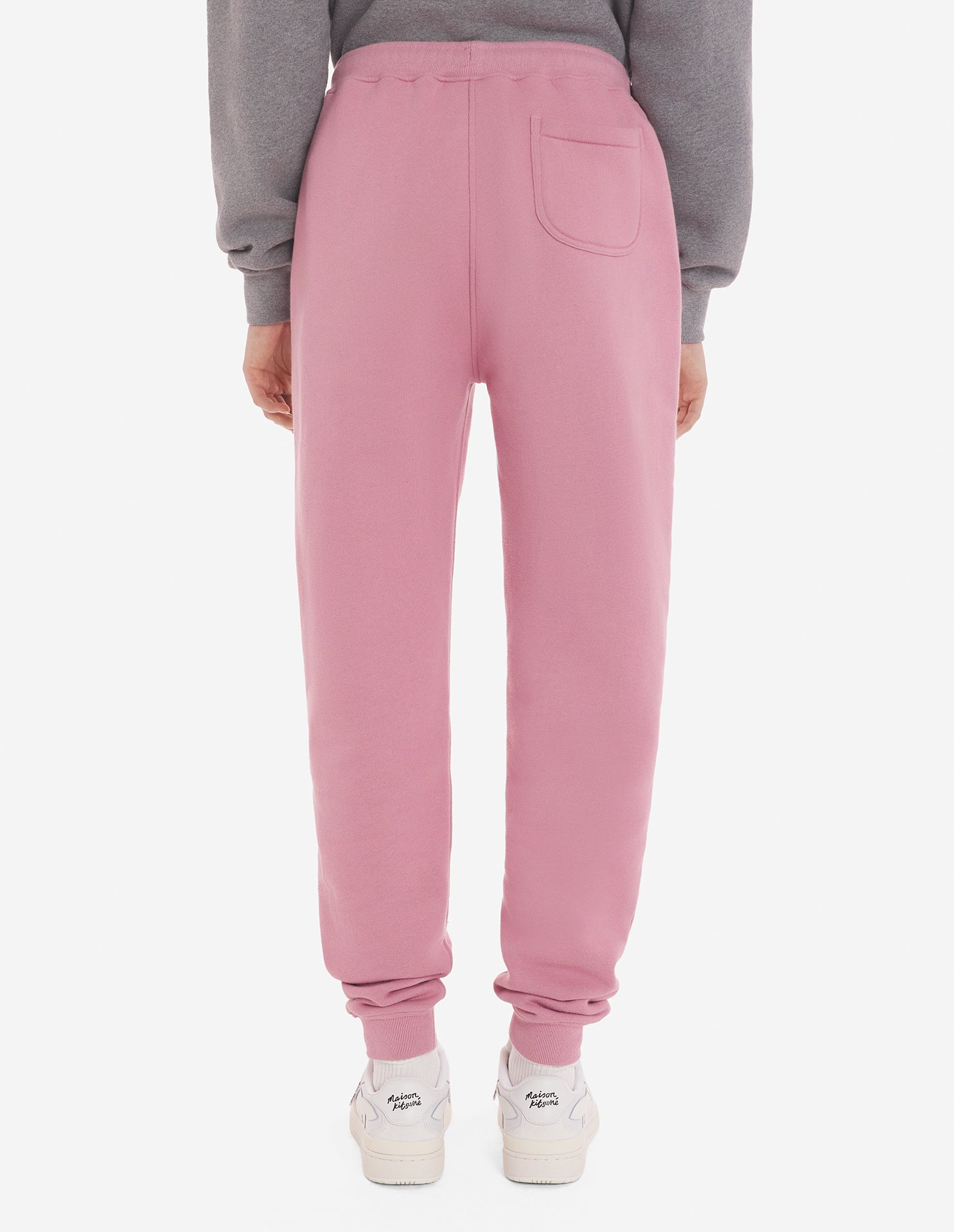 Pantalon de survêtement Bold Fox Head avec écusson - Rosebud