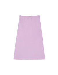 Jupe évasée longueur midi - Lilac