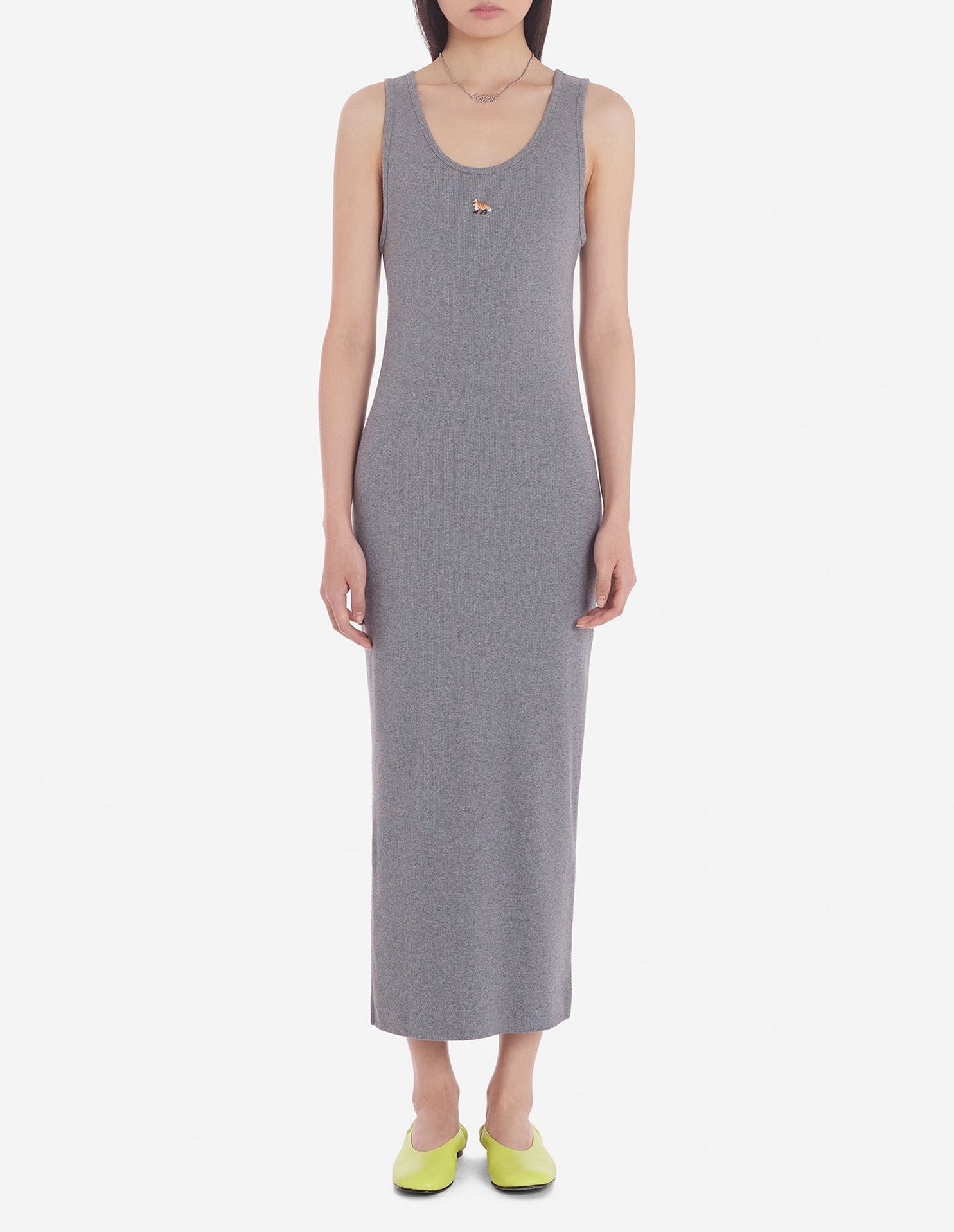 Robe débardeur Baby Fox côtelée - Medium Grey Melange