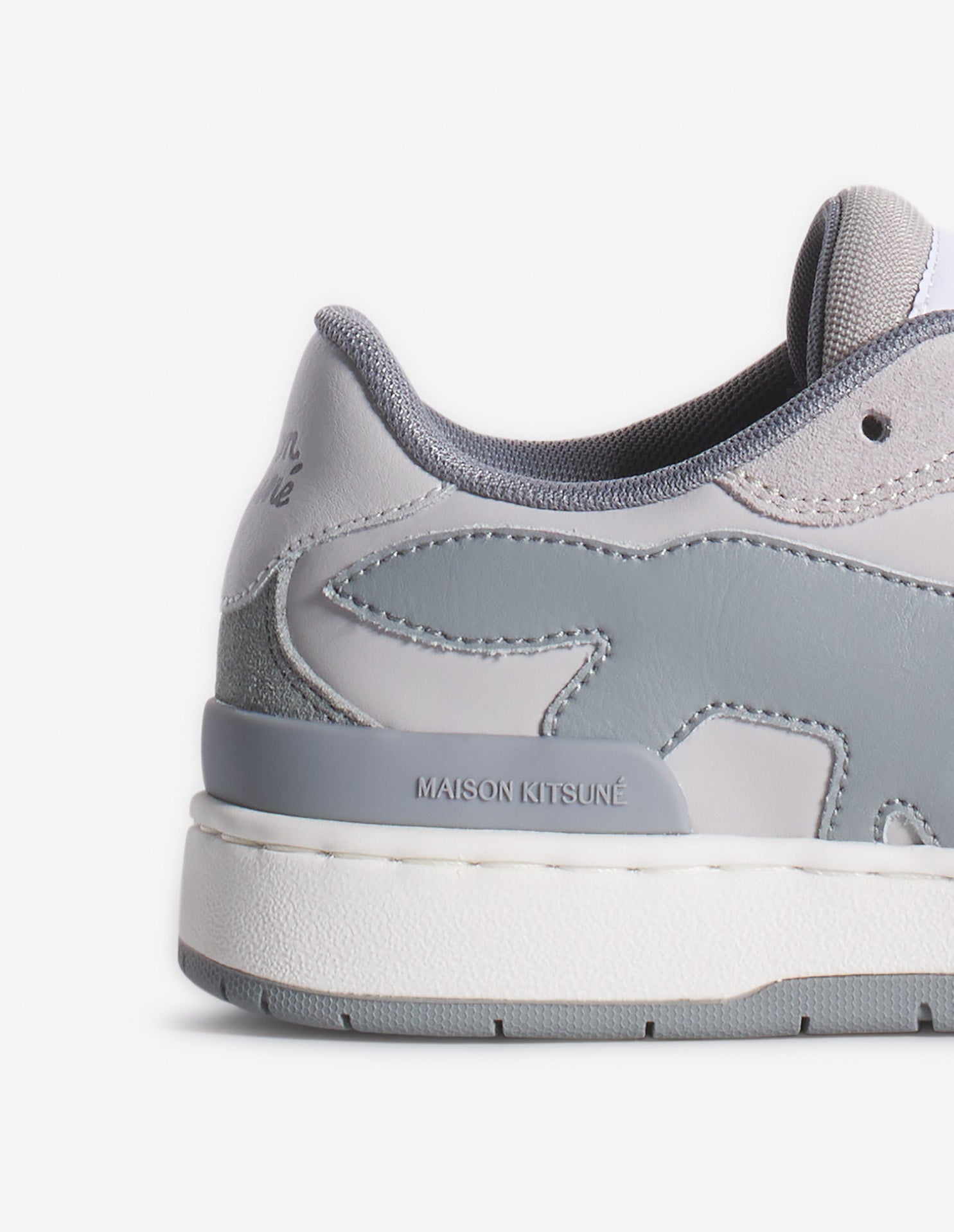 Baskets Chiru en cuir - Patina Grey & Sea Salt