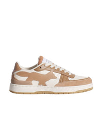 Baskets Chiru en cuir - Latte & Sepia