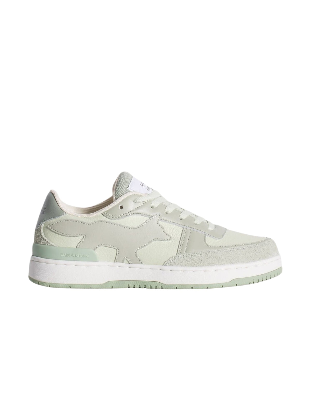 Sneakers Chiru en cuir - Court Green & Mint Ice