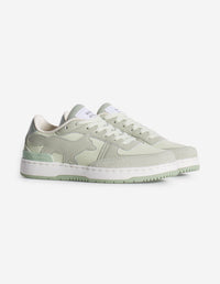 Baskets Chiru en cuir - Court Green & Mint Ice