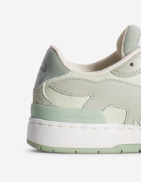 Baskets Chiru en cuir - Court Green & Mint Ice