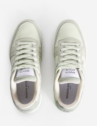 Baskets Chiru en cuir - Court Green & Mint Ice