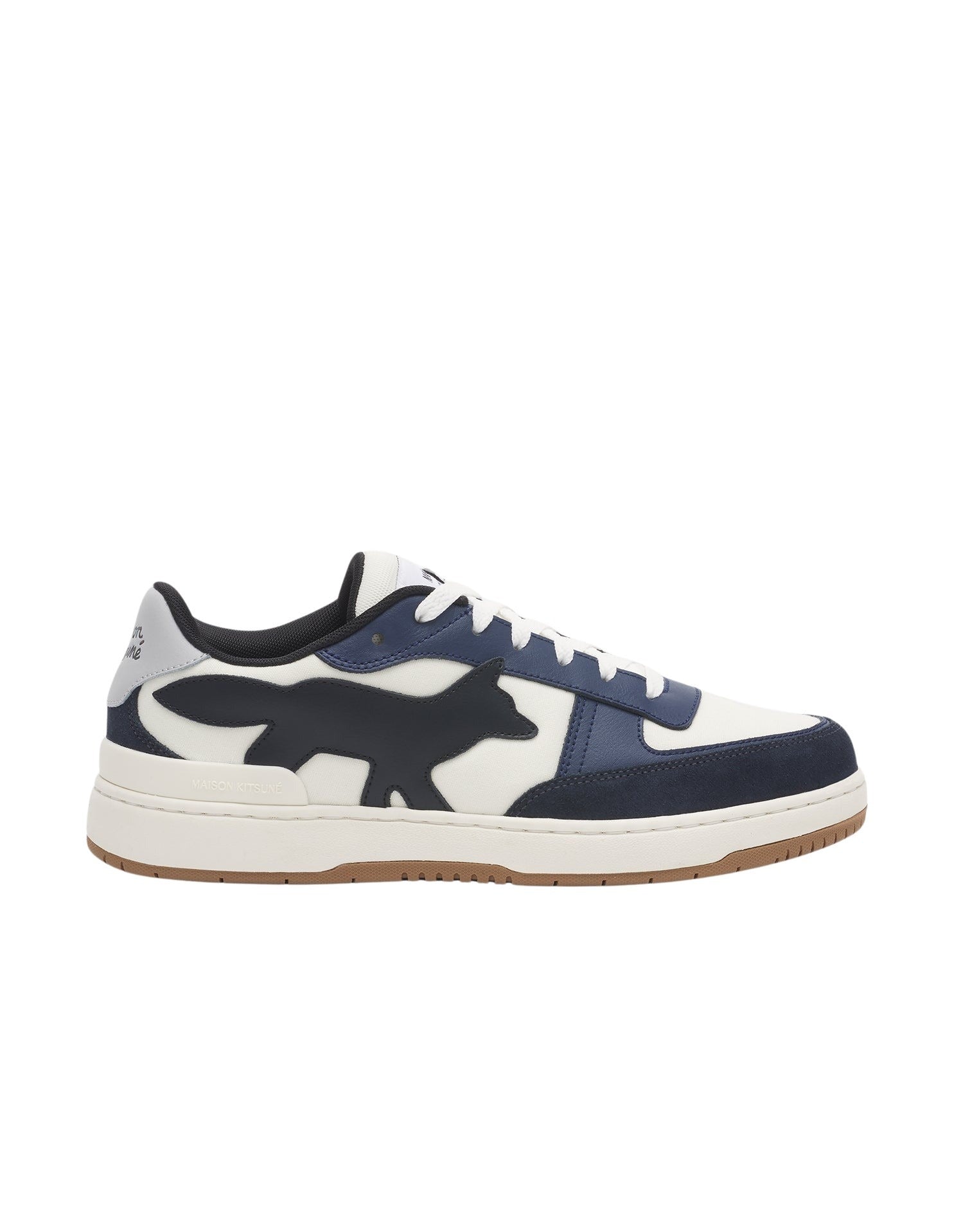 Baskets Chiru en coton et cuir - Navy