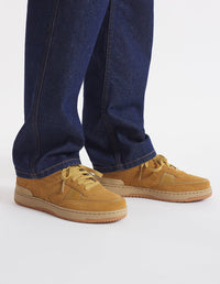 Chiru low leather trainers - Chino Beige