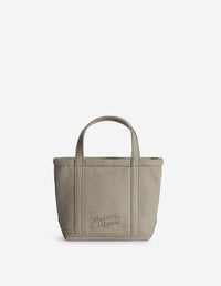 Fox head mini shopping bag - Pebble