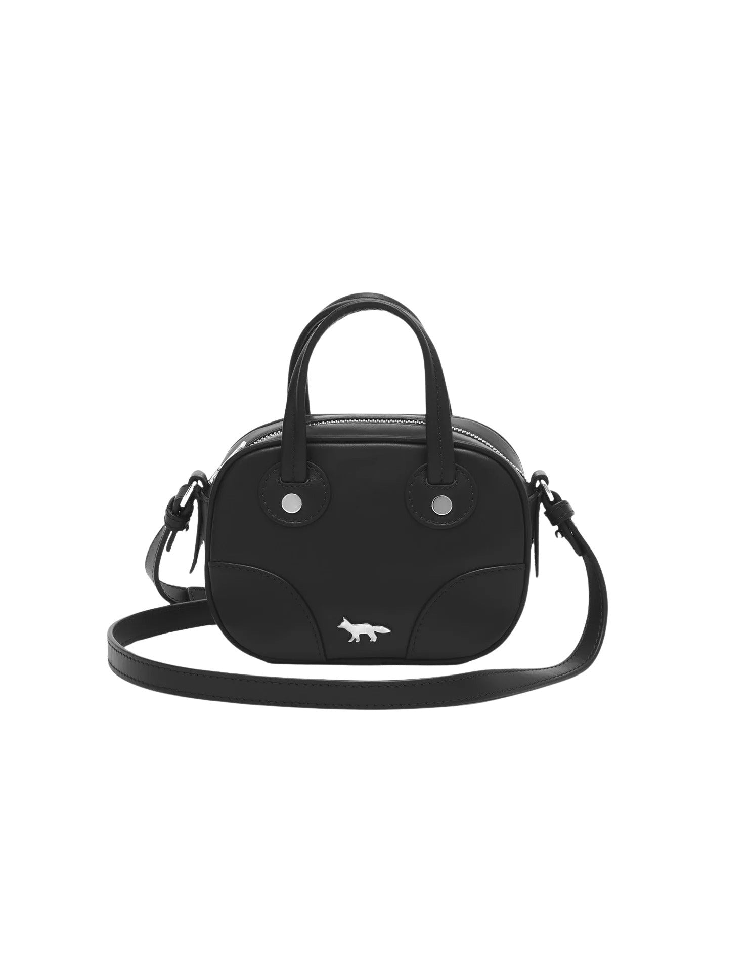 Petit sac Camera Boogie en cuir - Black