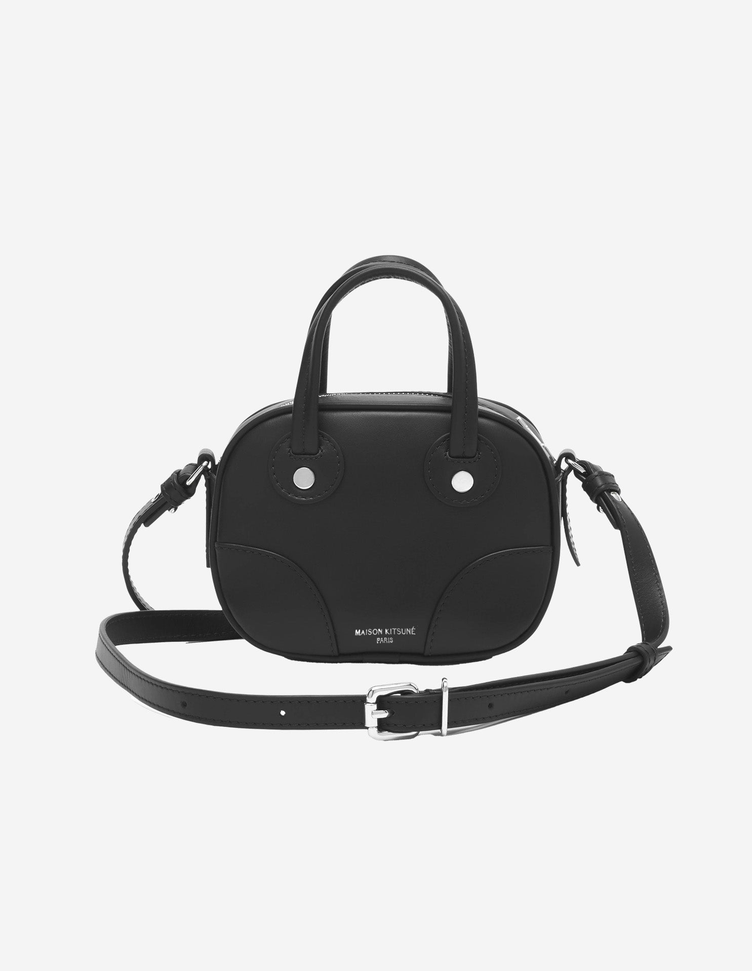 Petit sac Camera Boogie en cuir - Black