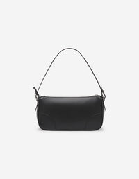Sac Boogie Baguette en cuir - Black