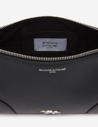 Sac Boogie Baguette en cuir - Black
