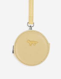 Cloud Zipped Coin Purse - Lime Green