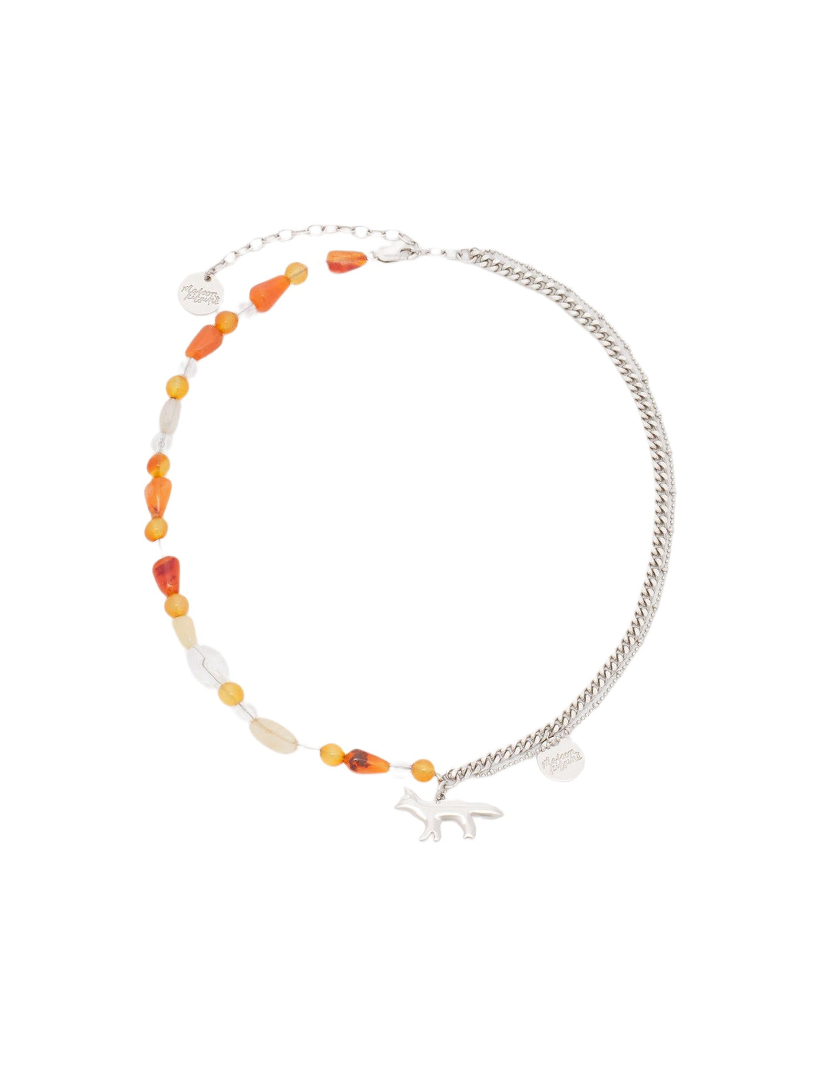Collier Profile Fox à perles - Multicolor