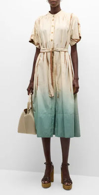 Robe longue ample Ciao - Beige