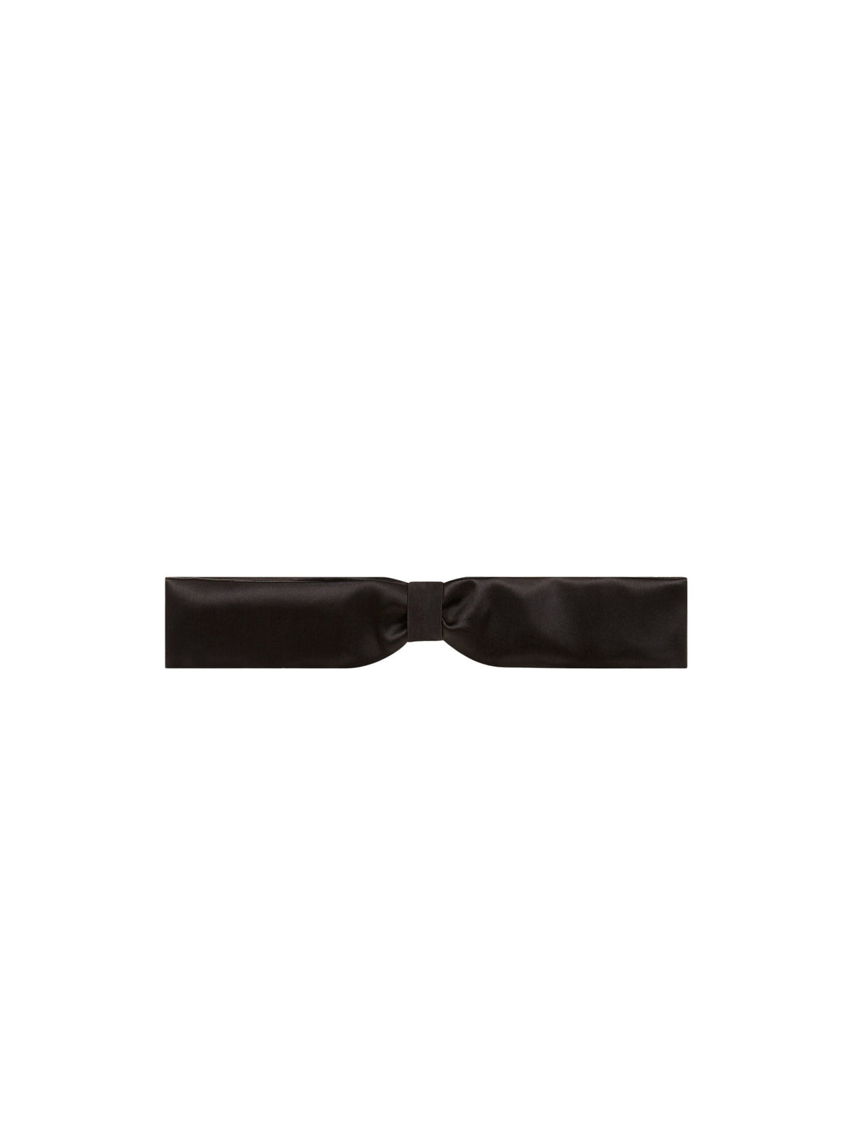 NŒUD PAPILLON EN SATIN - Noir