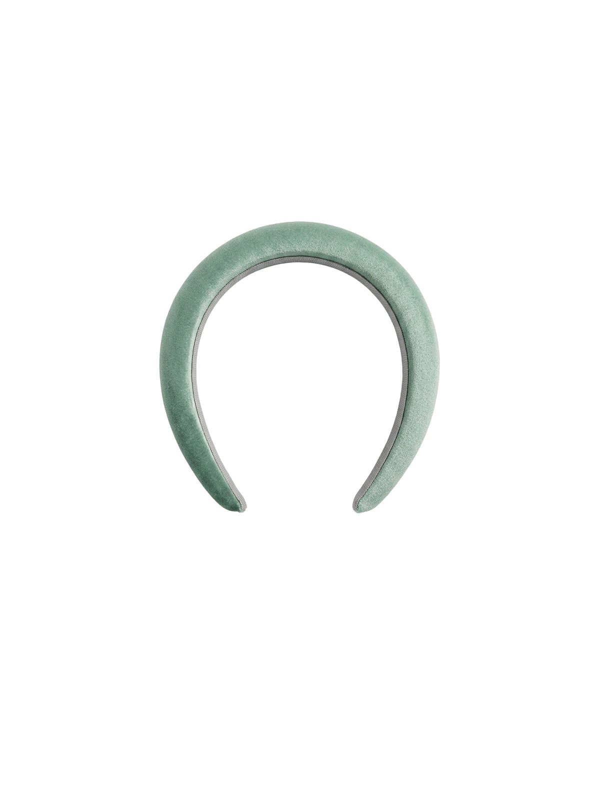 BANDEAU EN SATIN VOLUMINEUX - Vert