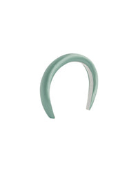 BANDEAU EN SATIN VOLUMINEUX - Vert