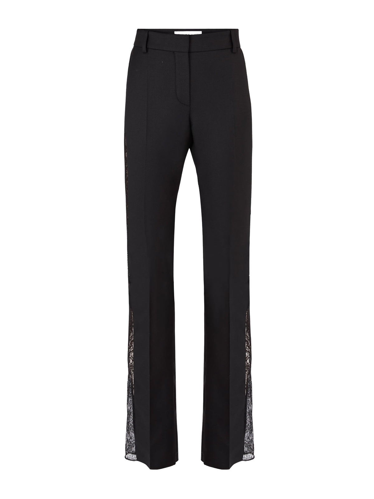 PANTALON EN DENTELLE DROIT - Noir