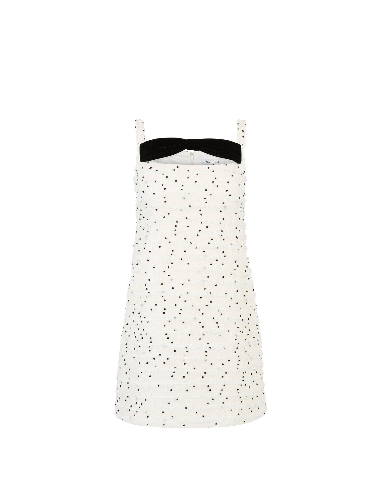 MINI-ROBE BUSTIER AVEC PEPLUM