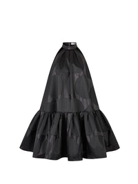 MINI-ROBE À DÉCOLLETÉ CARRÉ - Noir