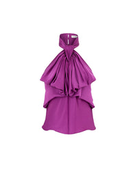 SOMMET FLUIDE AVEC ARC - Violet