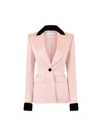 BLAZER AVEC DES DÉTAILS CONTRASTÉS