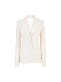 VESTE À DOS OUVERT