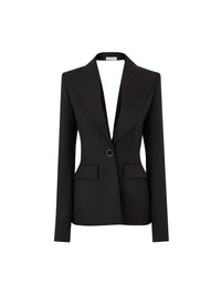 VESTE À DOS OUVERT - Noir