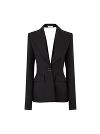 VESTE À DOS OUVERT