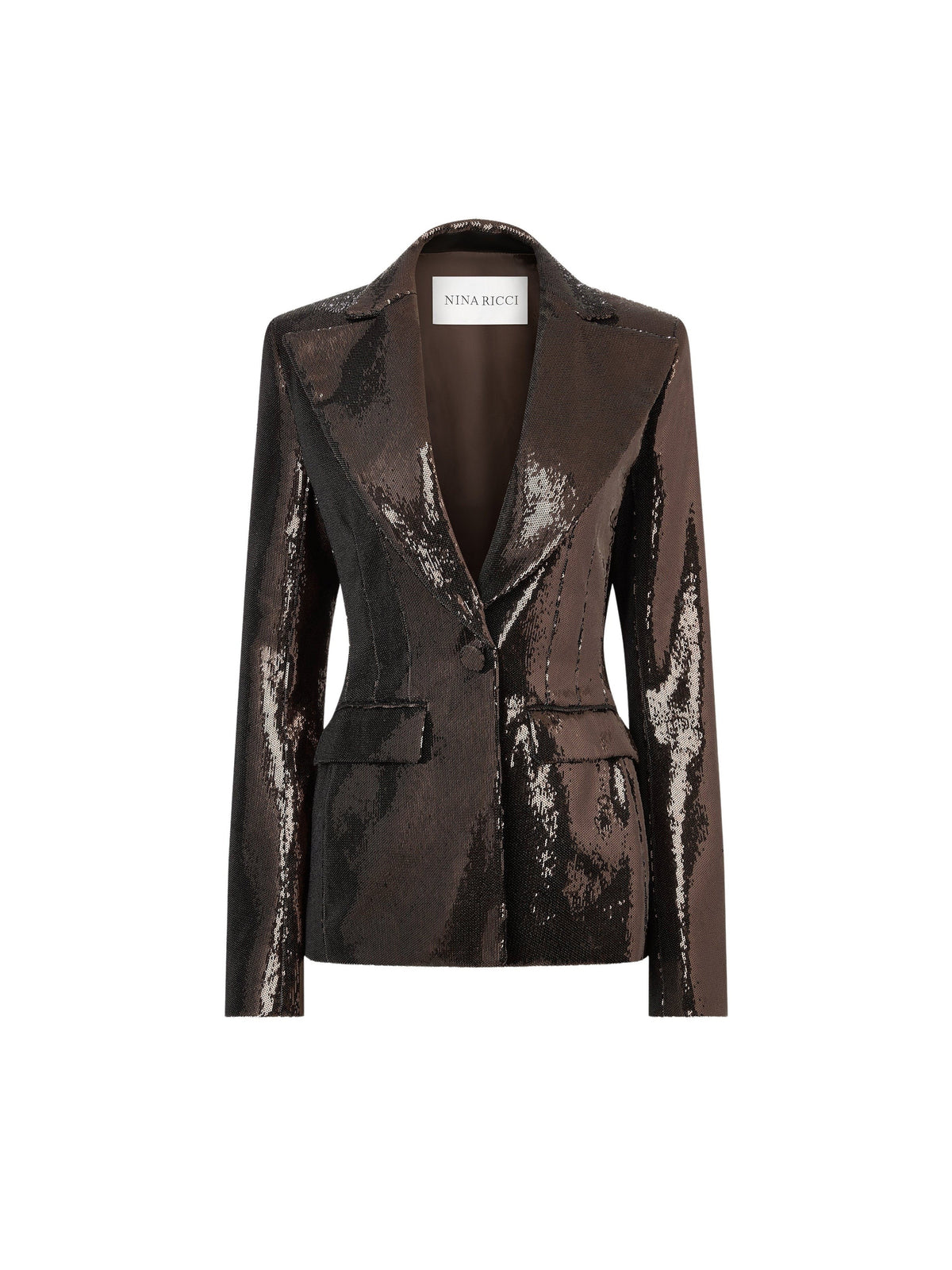 CHEMISE À POIS GROS, ÉPAULES DÉFONÇÉES, AVEC NŒUDS ET PLIS - Noir