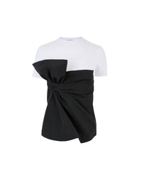 T-SHIRT DE PROUE ENROULANT - Blanc