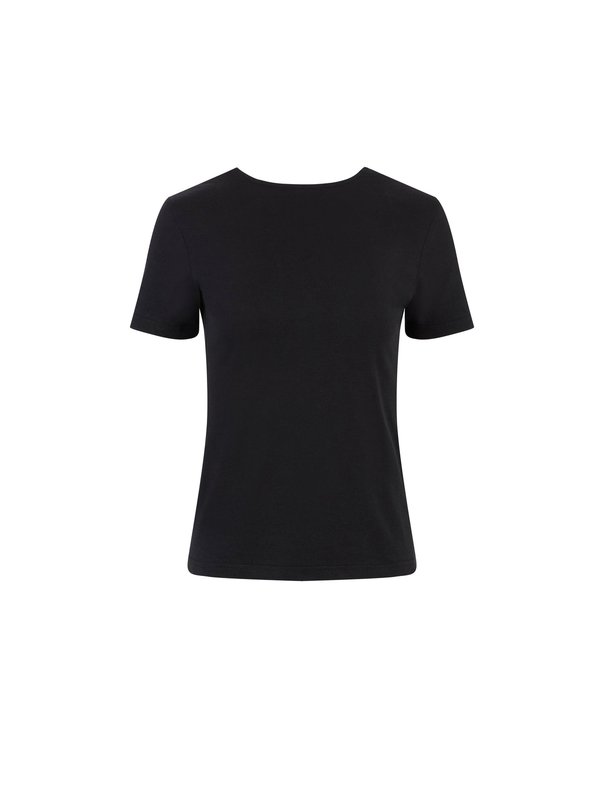 T-SHIRT AVEC UN DOS PLONGEANT DRAPÉ