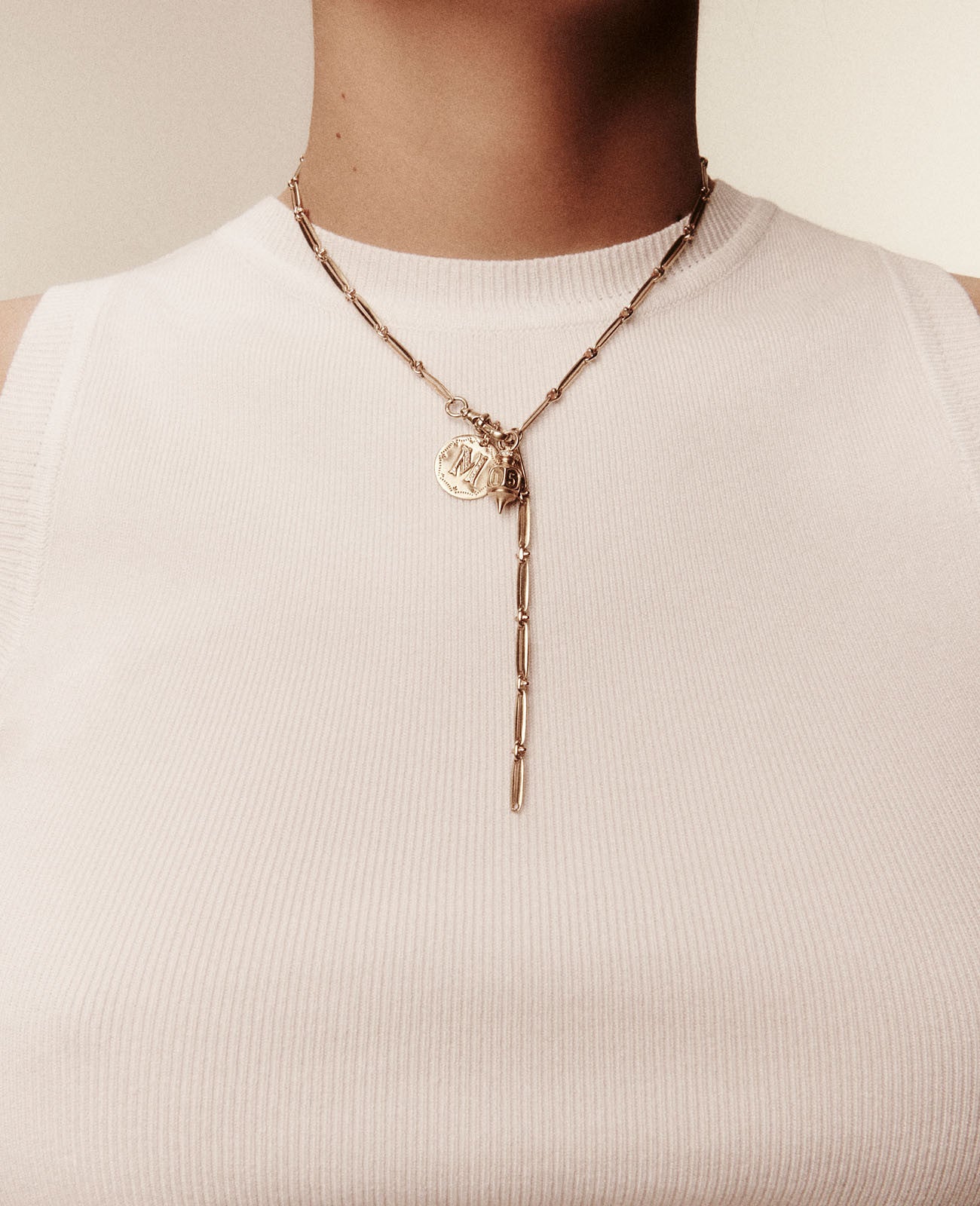 Collier Nico n°1 en or jaune - Or jaune