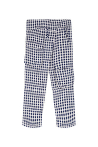 Pantalon sarouel Nicobar carreaux - Blue
