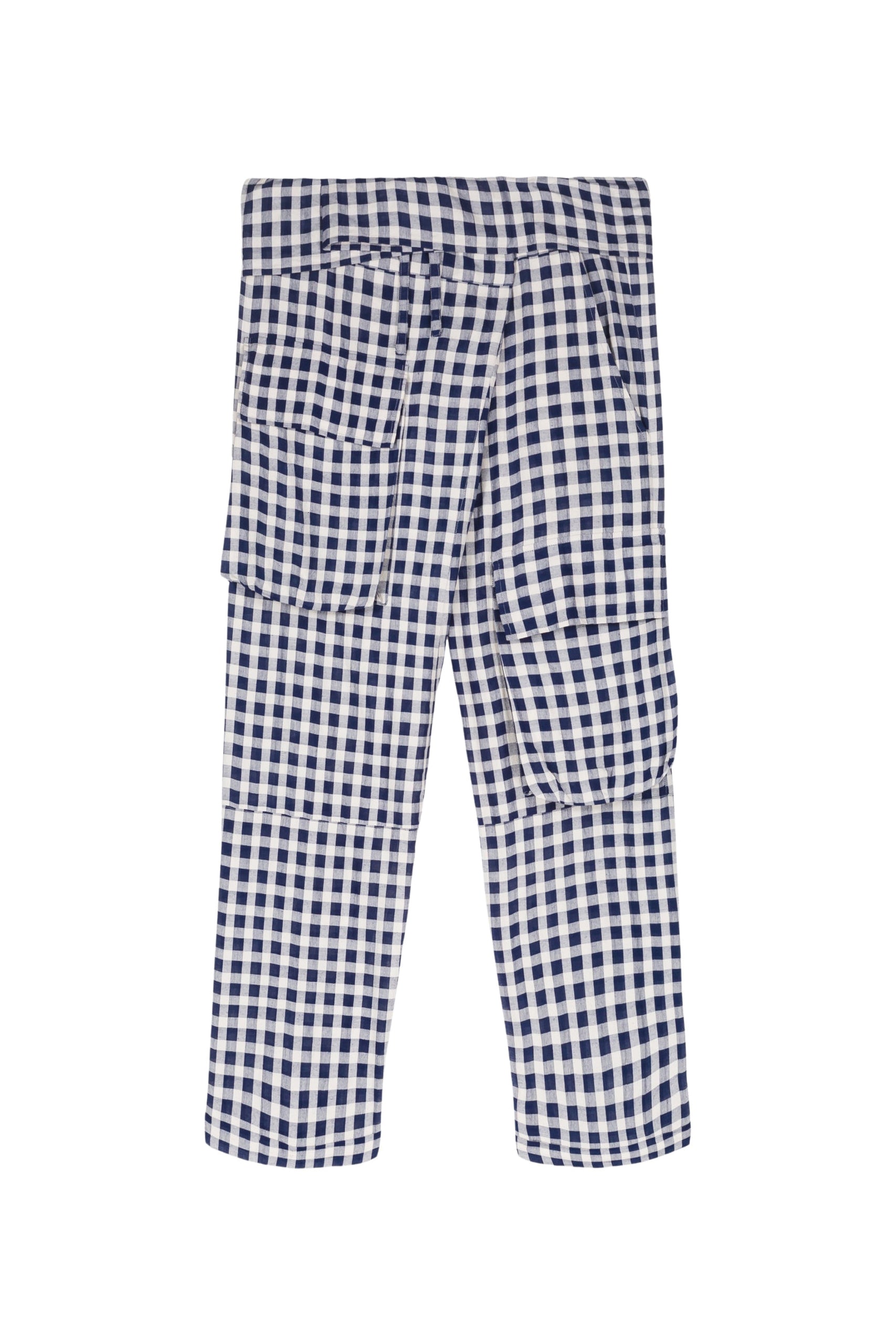 Pantalon sarouel Nicobar carreaux - Blue