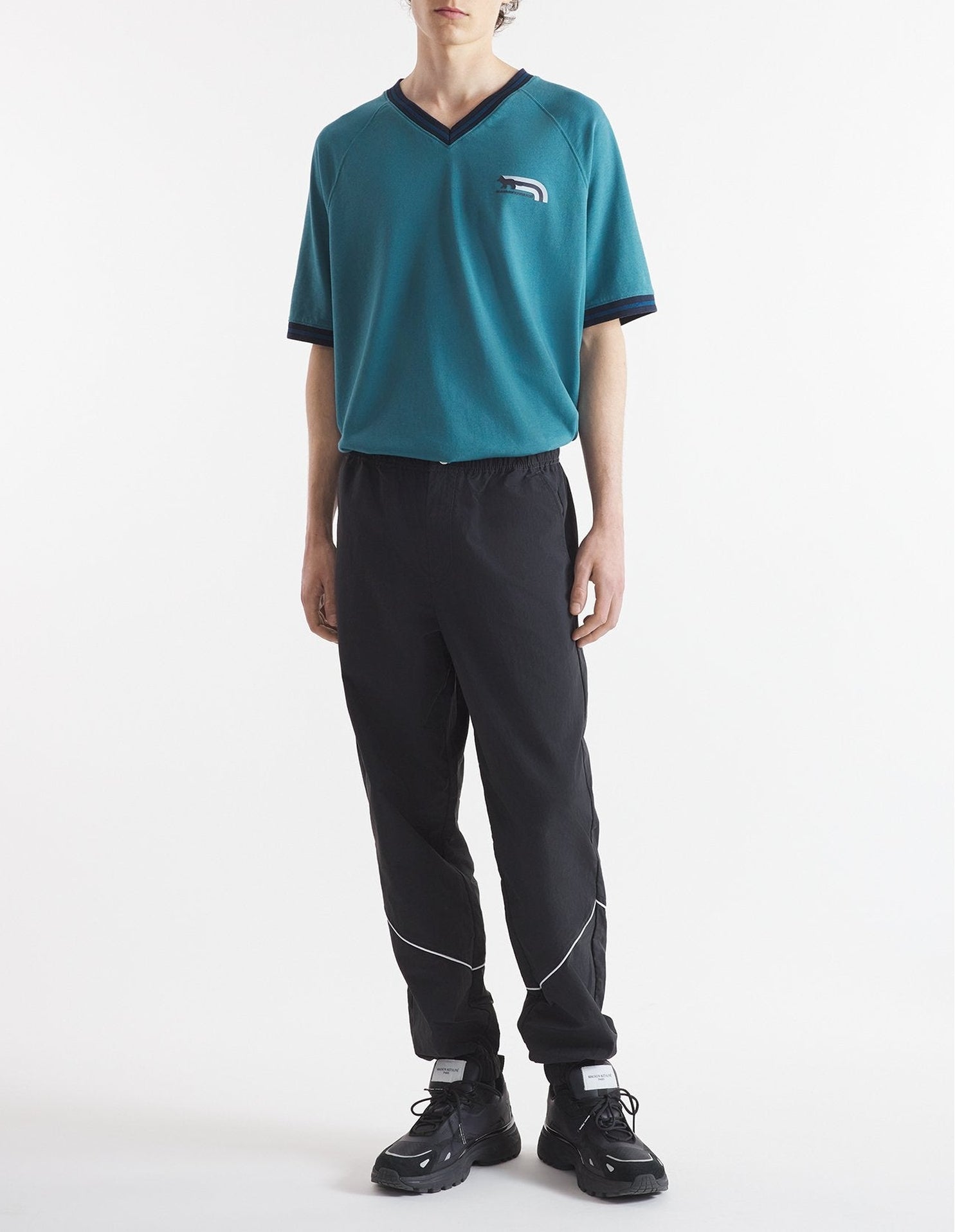 Round neck T-shirt - Lake Blue