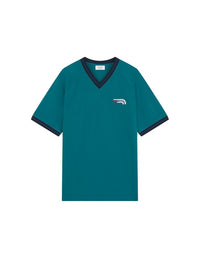 Round neck T-shirt - Lake Blue