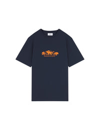 T-shirt à encolure arrondie - Navy