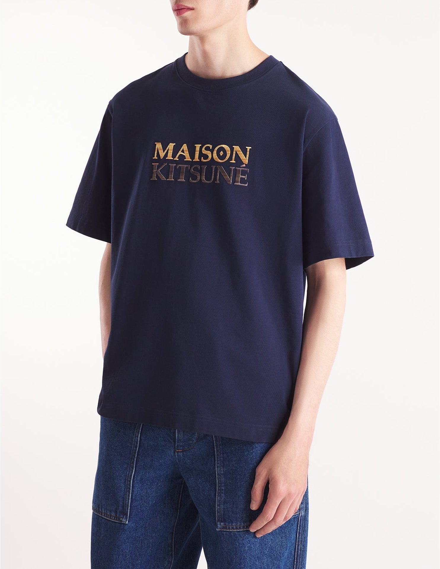 T-shirt oversize dégradé - Navy
